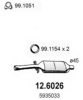 ASSO 12.6026 Middle Silencer